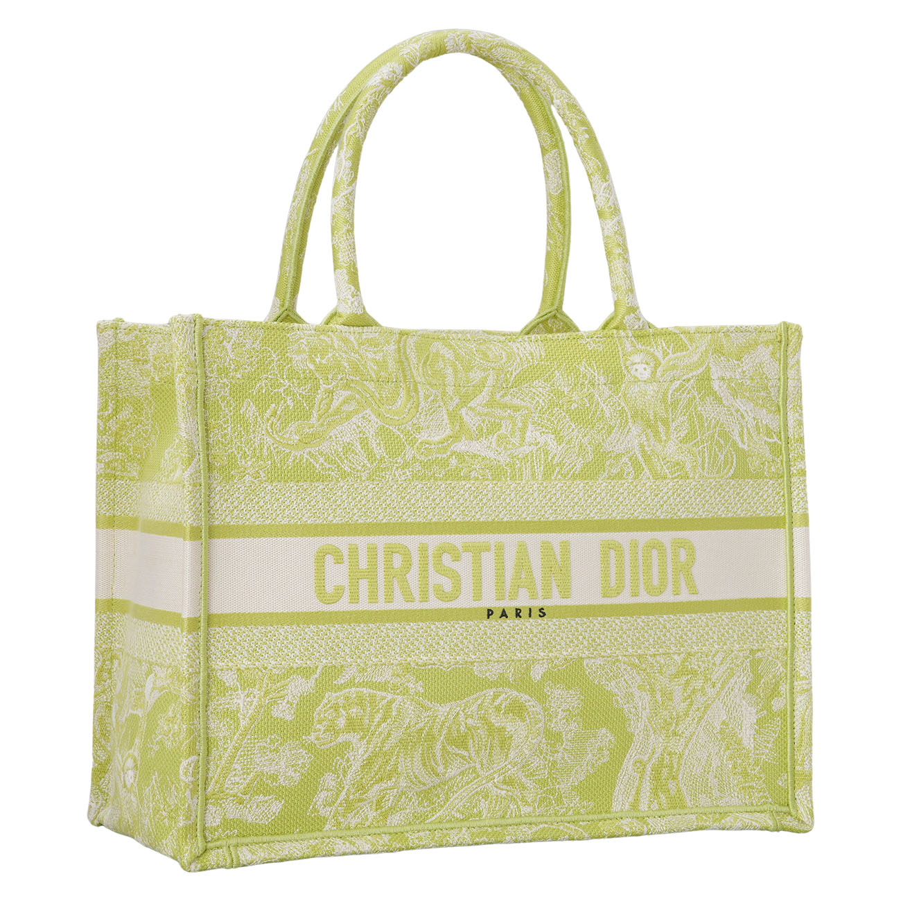 CHRISTIAN DIOR(USED)디올 뜨왈드 주이 북토트 미듐